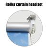 32mm Roller Blind Fittings Kits with Beaded Chain and Screws White Curtain Shade Repair Accessories for Home and Office