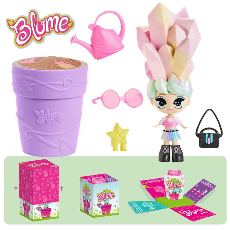 Набор кукол для полива, цветочного горшка, сюрприз для девочек, слепая коробка, необычные экзотические волшебные игрушки