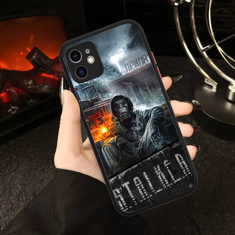 Постапокалиптическая игра Metro 2033 Чехол для телефона для iPhone 16 15 14 Plus 15 13 12 11 Pro Max X XS MAX Матовый чехол