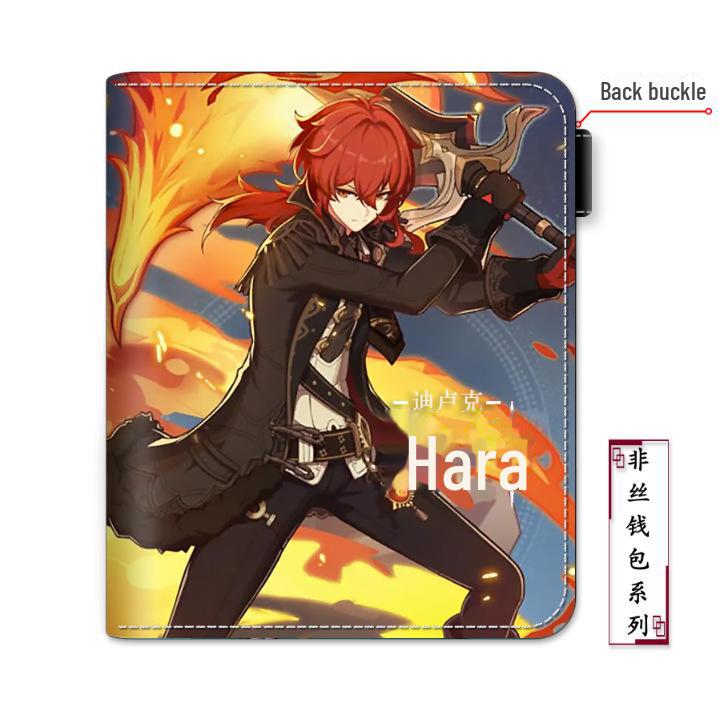 Кошелек с аниме-игрой Genshin Impact — высококачественный периферийный продукт