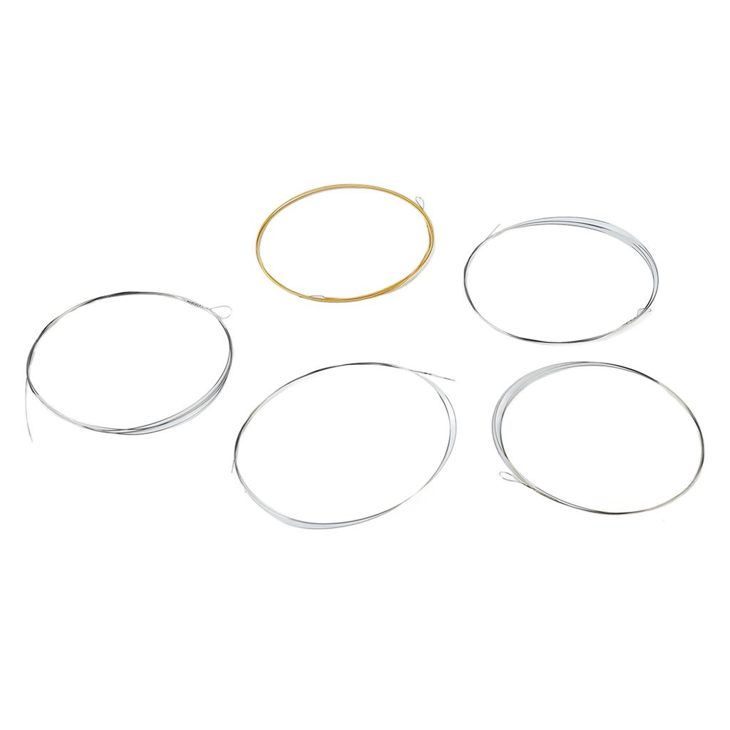 Струны для 5-струнного банджо из нержавеющей стали, с полным резонансом, толстые струны для высоких нот, замена для