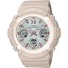 Women's Baby-G BGA-2800-4A2JF [BABY-G Radio Wave Solar Model Smokey Pink Beige] Round Watch