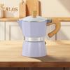 Кофеварка Moka Pot Espresso Maker 150 мл, легкая кофеварка для плиты, простая в использовании итальянская кофеварка для насыщенного эспрессо, латте, капучино