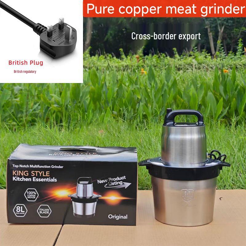 15 л ФУ Мясорубка из нержавеющей стали 110 В: Многофункциональный кухонный комбайн и овощерезка