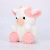 Плюшевая игрушка Kawaii Strawberry Cow для детей, мягкая кукла, разноцветная подушка, праздничный подарок, 20 см