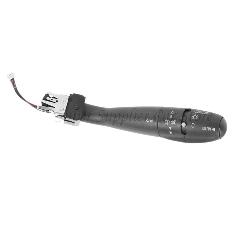 New Steering Indicator Stalk Turn Signal Switch Headlight Switch For Peugeot 206 207 301 307 96439233ZL 96530930XT 96450912ZL