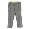 INCOTEX Cupra Lining Cropped Slacks Pants Size 40 Women’s L Inseam 59cm Gray(USED)