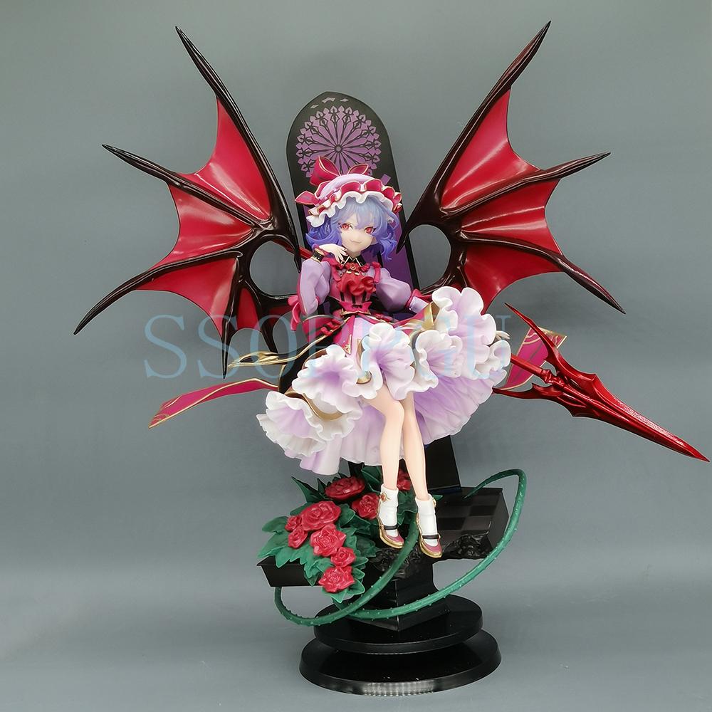 Изменить Touhou Project Фигурка Фландрэ Скарлет Ремилия Аниме Девушка Игрушка-фигурка для действий Статуэтка Коллекционная модель для взрослых Кукла ПВХ Подвижная Сочлененная Масштаб Детализированная