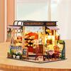 (t-FREAK) Dollhouse DIY Kit Set Miniature Bakery Julia Bakery