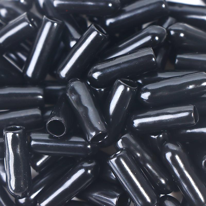 200pcs Rubber Round End Caps For Push-In Caps Of Pipeline Thread Protectors.
