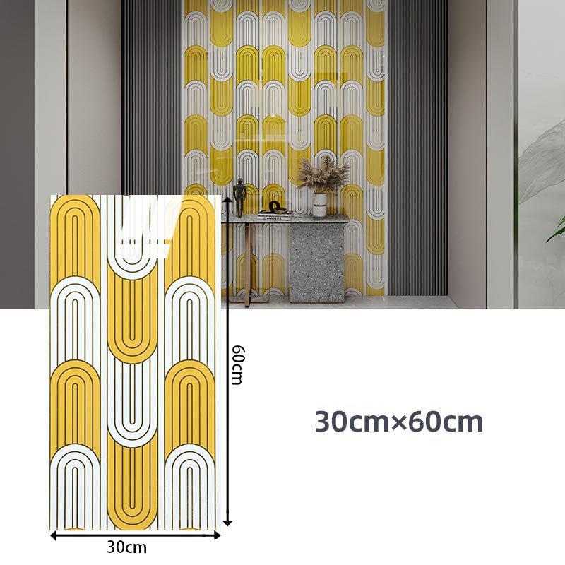 60*30 см Утолщенная самоклеящаяся плитка с золотой фольгой, Обои под фальшивую керамическую плитку, Водонепроницаемый стикер на стену, Декор для кухни и гостиной