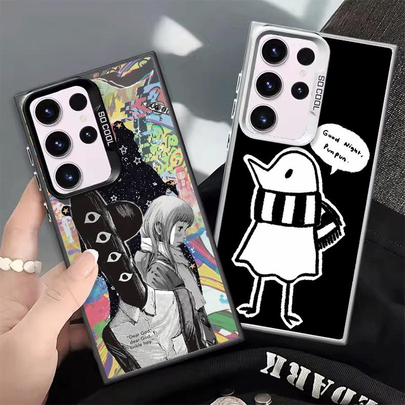 Oyasumi Punpun Anime Soft Phone Case for Samsung Galaxy S24 S25 FE S26 Edge S23 Ultra S22 Plus S21 + Shockproof Cover Back Shell