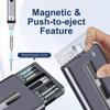With 48 Magnetic Bits Electric Screwdriver Set Quiet Sound Power Screwdriver Kit