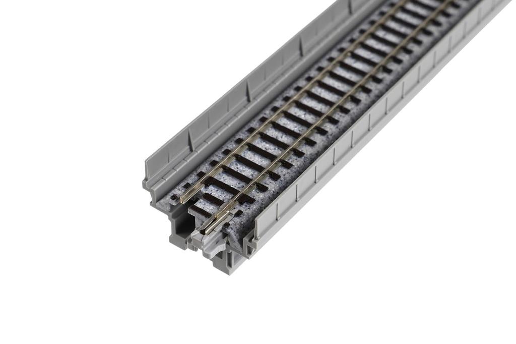 KATO N Gauge одноколейная приподнятая прямая линия 124 мм 2 шт. 20-420 принадлежности для моделей железных дорог