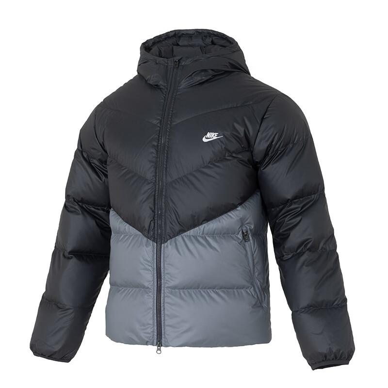 Nike Windrunner Therma Fit Уличная Теплая Водонепроницаемая Пуховая Куртка на Молнии с Капюшоном Мужские Куртки HQ7791061