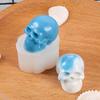 Skull Crystal Epoxy Resin Mold DIY Skull Pendant Bracelet Necklaces Silicone Mold Epoxy Resin Casting Jewelry Making