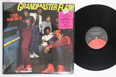 Виниловая пластинка GRANDMASTER FLASH Source 9604761 ELECTRA 1986 Европа Рэп Хип-хоп R&B Б/у