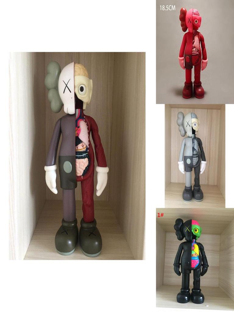 Kaws Companion Flayed Open Dissected Bff 8" ПВХ Коллекционная фигурка Мужская фигурка