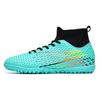 35-45 Men's Large Size High-top Football Shoes Nail Anti-slip TPR Artificial Lawn Boys Football Boots