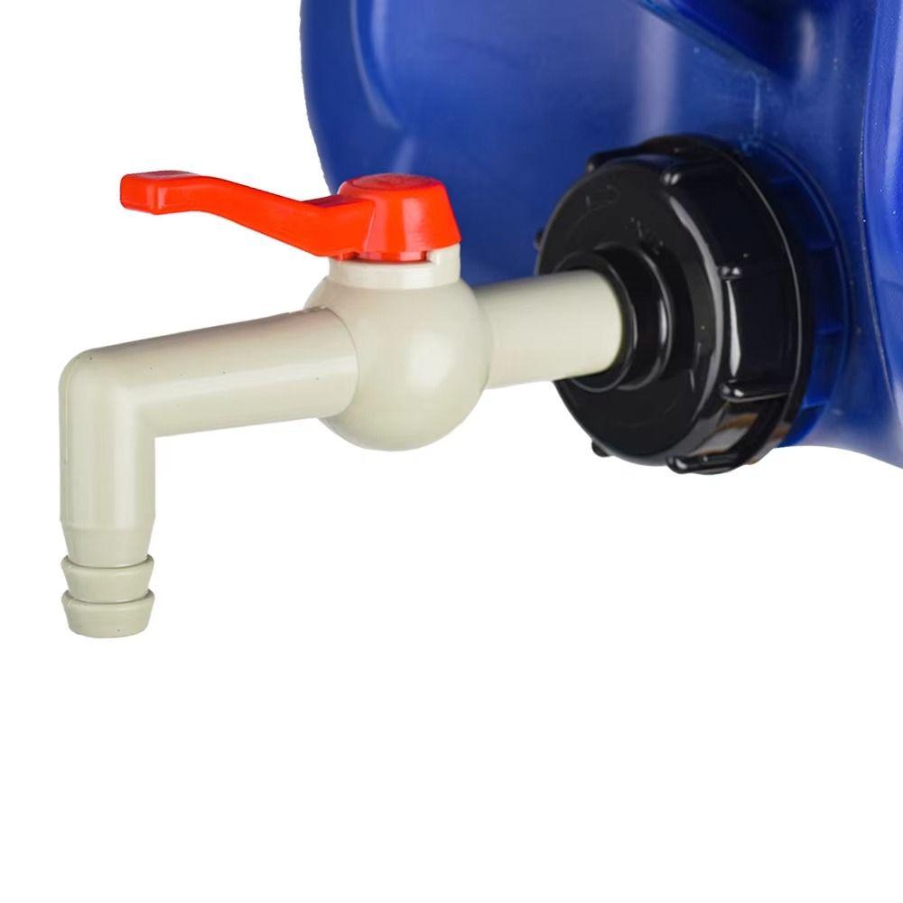 1/2'' 3/4'' 1" IBC Water Tank Adapter Durable Hose Switch Faucets Replacement Valve Fitting