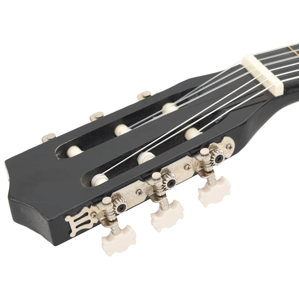 Classical Guitar for Beginners and Children Black 3 4 Size 36