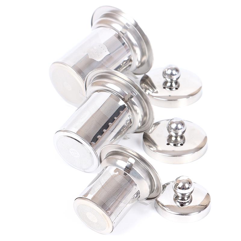 Многоразовое ситечко для чая из нержавеющей стали, сетчатая корзина для заварки, свободный заварочный чайник для листьев чая