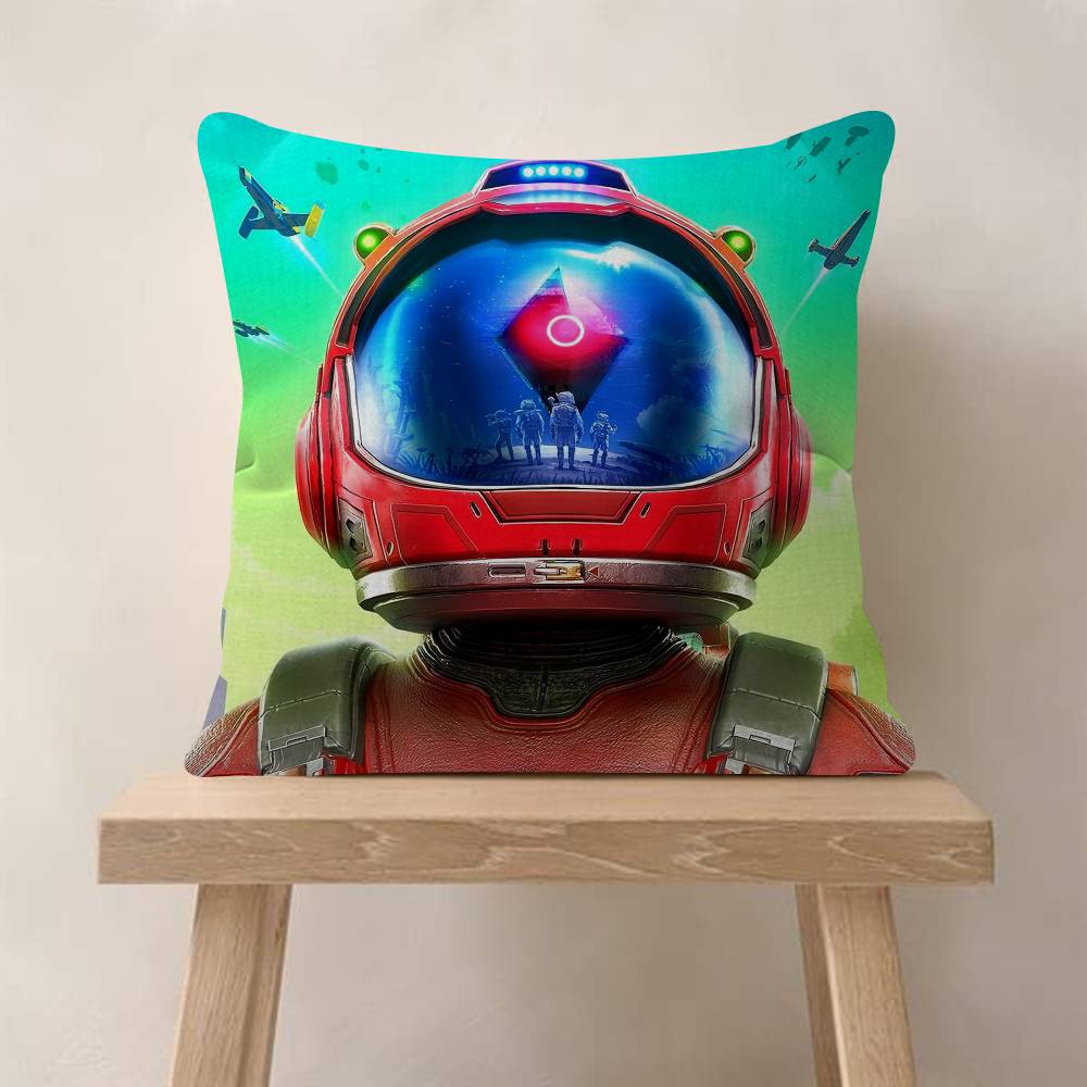 No Man S Sky Space Game Pillow Cover For Bedroom Room And Living Room Sofa Decorative Cushion Cover