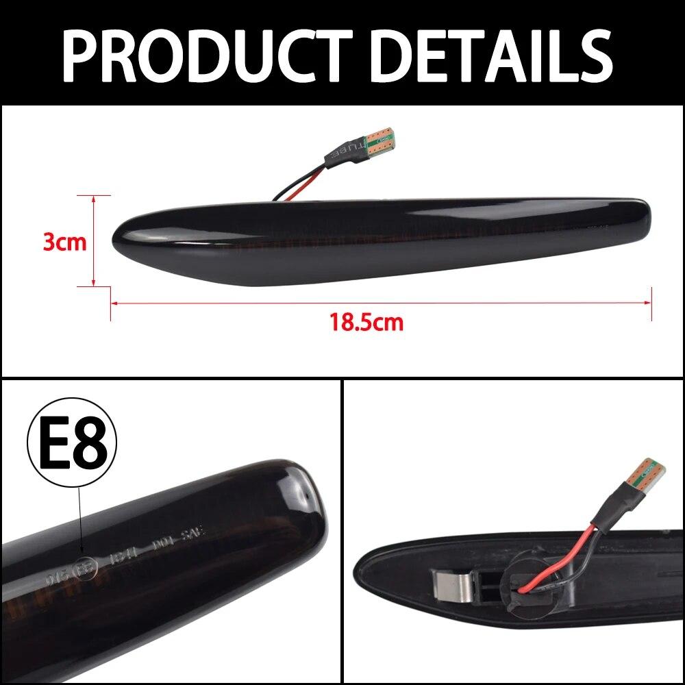 Для Alfa Romeo 159 Sportwagon Boera Spider 939 светодиодный последовательный светильник, динамический мигающий индикатор, боковой габаритный указатель поворота