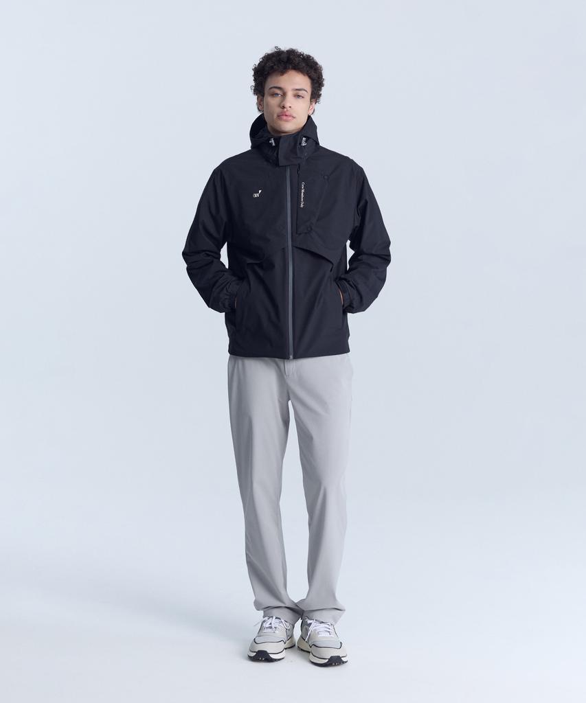 Crew Members Only Rain-Tech Wind Jacket Black