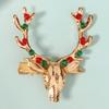 Hair Comb Hairpin Set Crystal Antlers Hairband Vintage Christmas Headband  Merry Christmas