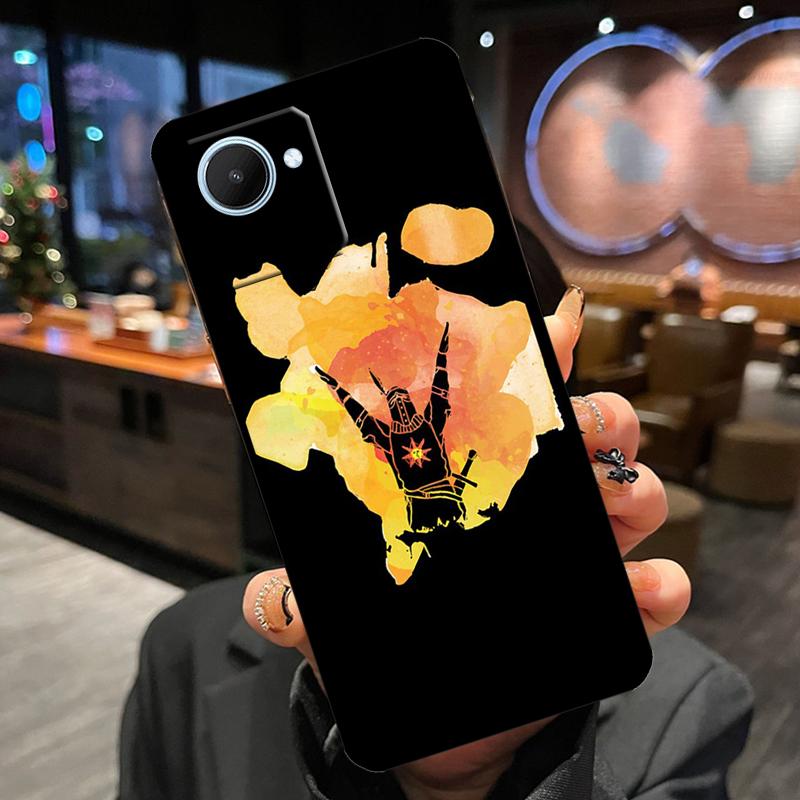 Слава Солнцу Dark Souls Чехол Для Realme 13 Pro Plus 12 11 14 15 GT6 GT7 Pro C15 C35 C53 C55 C61 C63 C65 C67 C71 C75