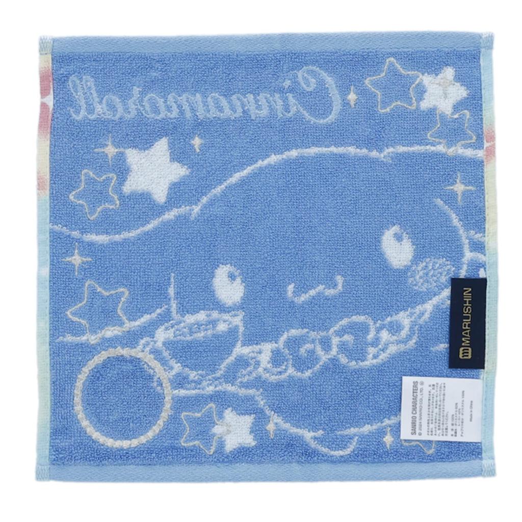 Marushin Mini Sanrio Yumekira Antibacterial and Deodorizing 3725007900 Towel, Cinnamoroll, Cinnamon, 100% Cotton, Treatment, Gift, Present,