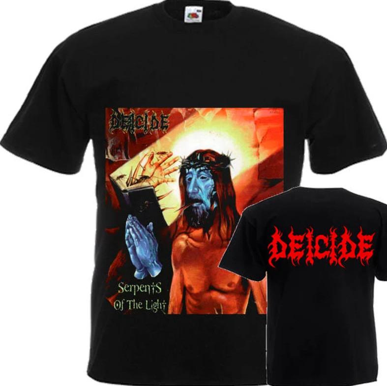 Новая футболка с принтом DTG / DTF - DEICIDE' - Serpentss of the Light