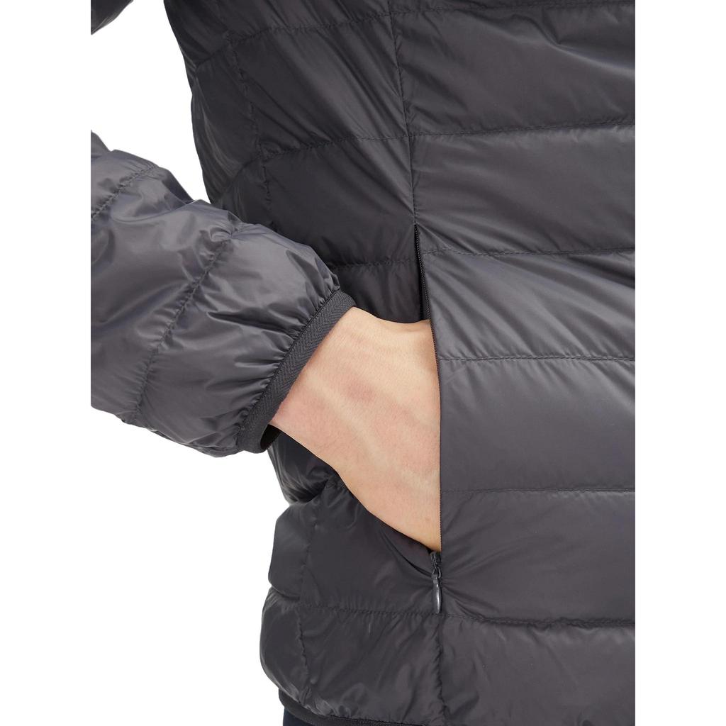 Emporio Armani Логотип Буквы Воротник-стойка Молния Длинный рукав Пуховик Мужская верхняя одежда Серый 8NPB23-PNGPZ-1992