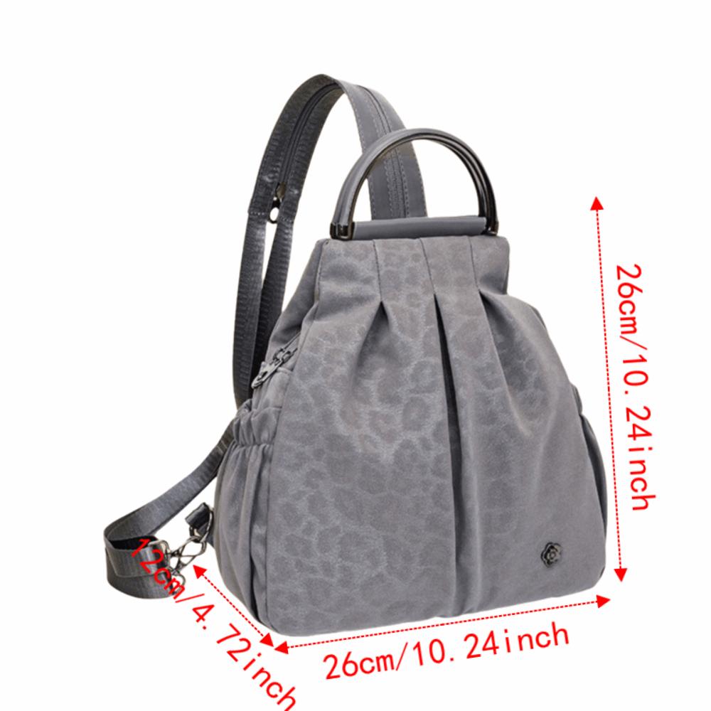 Large Capacity School Shoulder Bag Multi-pocket Travel Bag Fashion Three-way Backpack Shopping