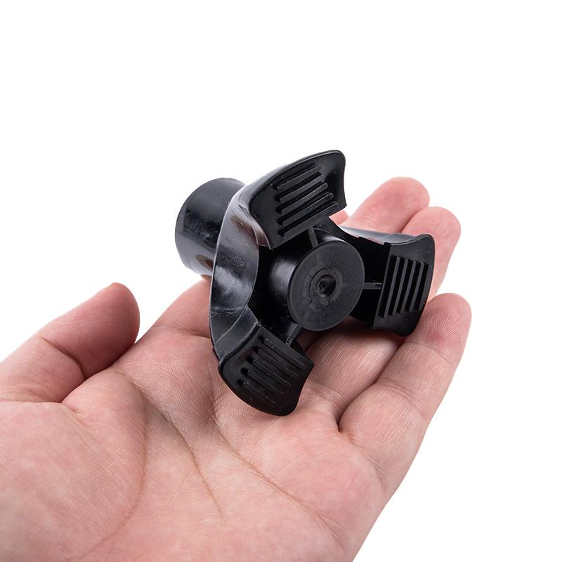 Трость 22 мм с резиновым наконечником, трехногая резиновая трость, сменный аксессуар для наконечника