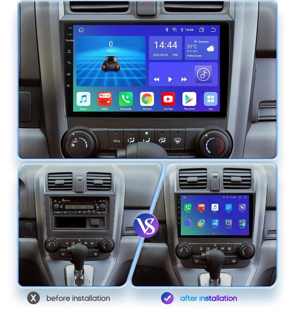 Honda CRV 07-11 Android Автомобильная Навигационная Система с Большим Экраном