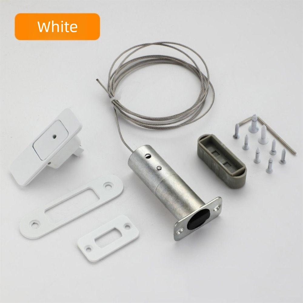 Magnetic Automatic Concealed Lock Push-Open Design Pin Door Lock Door Lock System  Double Door