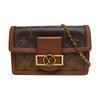 [Б/У] Кошелек-клатч Dauphine 'Коричневый холст Monogram Reverse' - Очень хорошее состояние #5N4K60