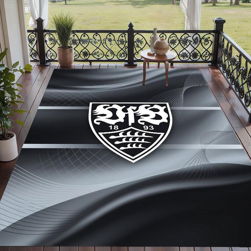 Soft Floor Carpet VfB Stuttgart Pattern Area Rug Decorative Mat For Home Room Decoration