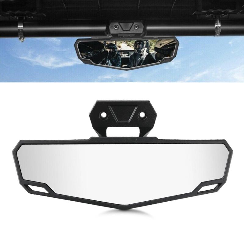 Vintage UTV Convex Mirror Black Center Rearview Convex Mirror For 2020-2023 PRO XP/XP 4 2883763