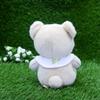 Take Off Baby Bear Drop, ретро мишка пастельных тонов с милой цветочной вышивкой на воротнике. Маленькая бежевая плюшевая игрушка с музыкальной шкатулкой.
