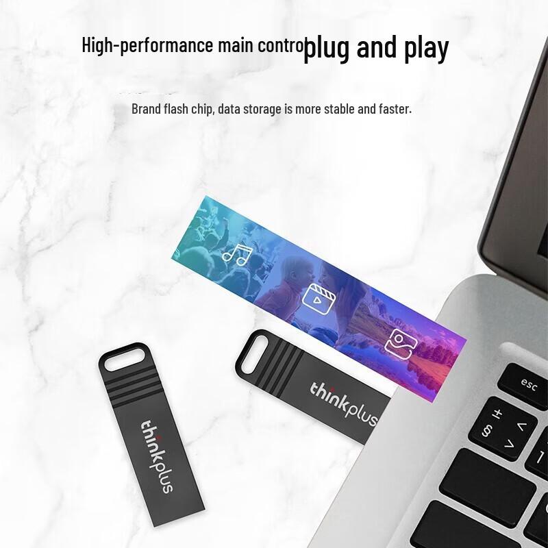 ThinkPlus Lenovo MU221 USB 2.0 Metal Flash Drive