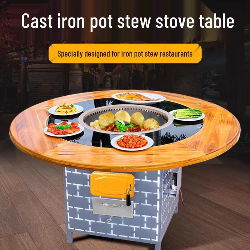 Двухтопливная дровяно-газовая плита Beifu Commercial