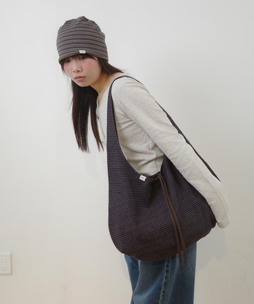Сумка Naats Stripe Comfy, Фиолетовая