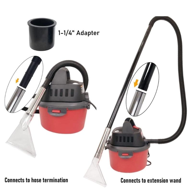 Vacuum Attachment Set Upholstery Nozzle for Various Surfaces Cleaning Compact Design with Enhanced Liquid Absorption