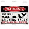 Vintage Chickens Slow Metal Sign Tin Sign Decoration Plaque Home Wall Decor Bar Sign Home Decor Poster Drop Shipping