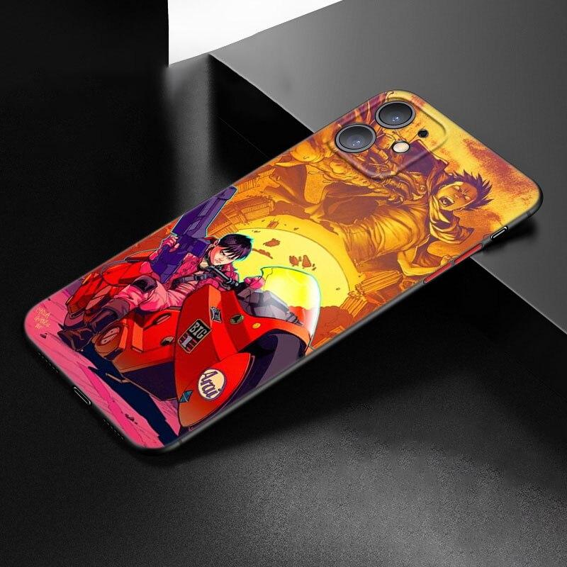 Чехол Akira 1988 для Apple iPhone 12 13 Mini 11 Pro Max XR X XS MAX 8 7 6S 6 Plus SE 5S 5 2020, мягкий черный чехол из ТПУ