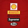 Supreme Футболка с логотипами Ducati Красная
