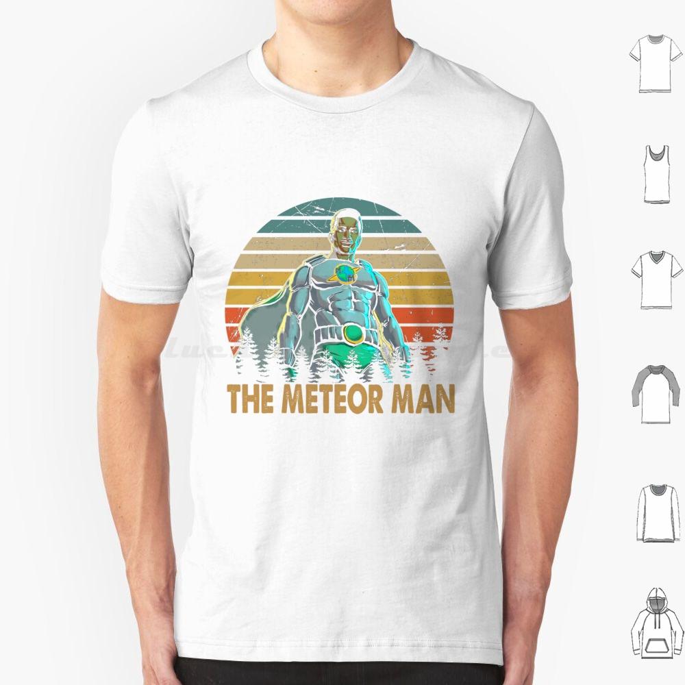 A Superhero Graphic Vintage Color T Shirt Cotton Men Women DIY Print The Meteor Man Comedy American Superhero Comedy Film